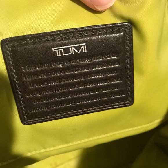 Tumi Snake Print w/ leather Trim Tote - Picture 5 of 8